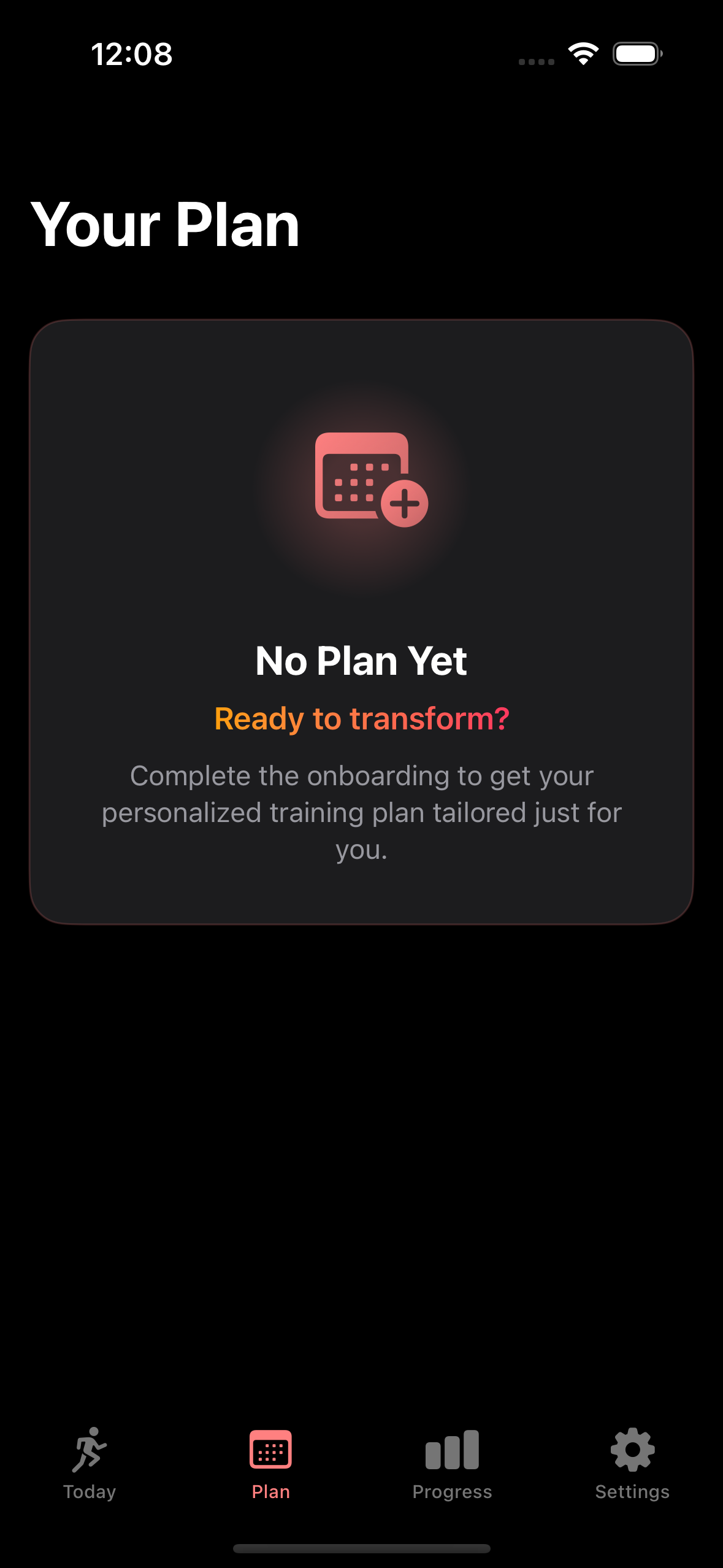 BodyweightPlan - Personalized Training Plan