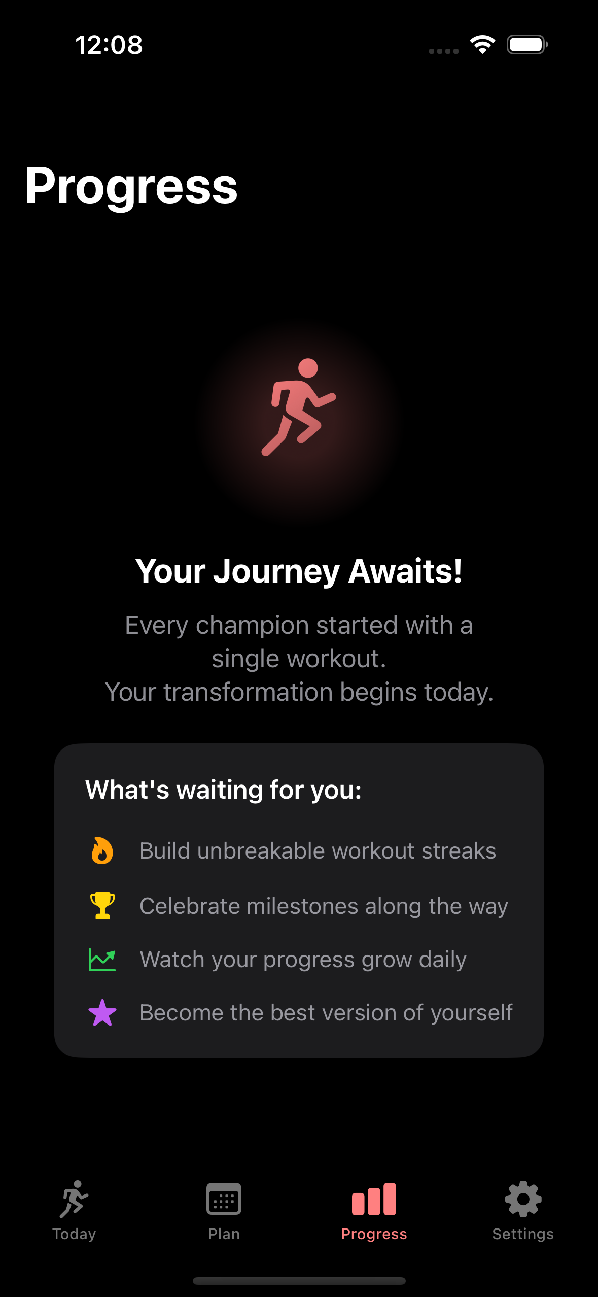 BodyweightPlan - Progress Tracking