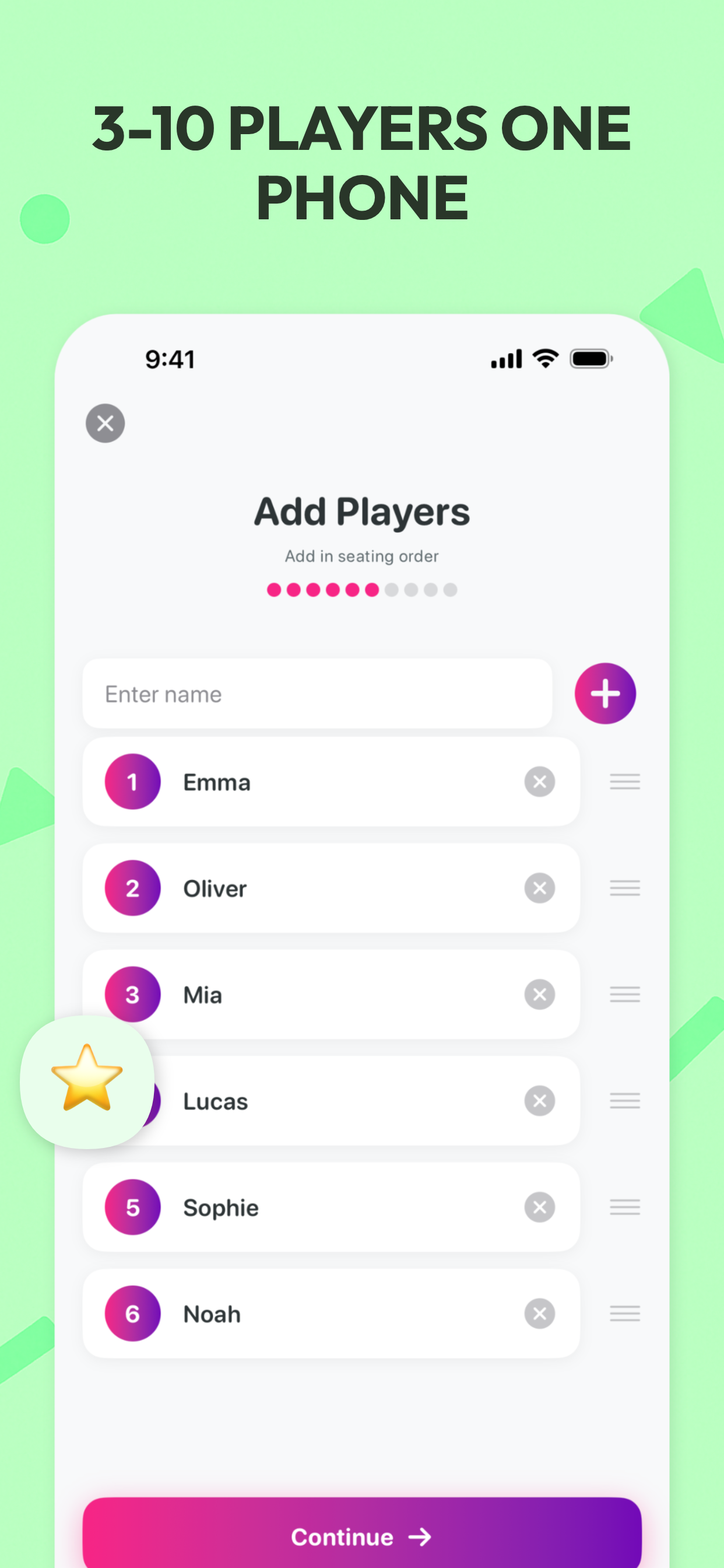 The Clueless One - Add Players